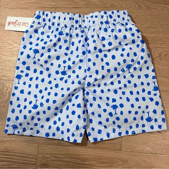 Cat & Jack Swim Trunks Toddler Boy Shorts Blue 5T - Picture 3 of 8